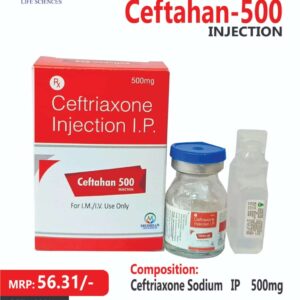 ceftahan 500 injection