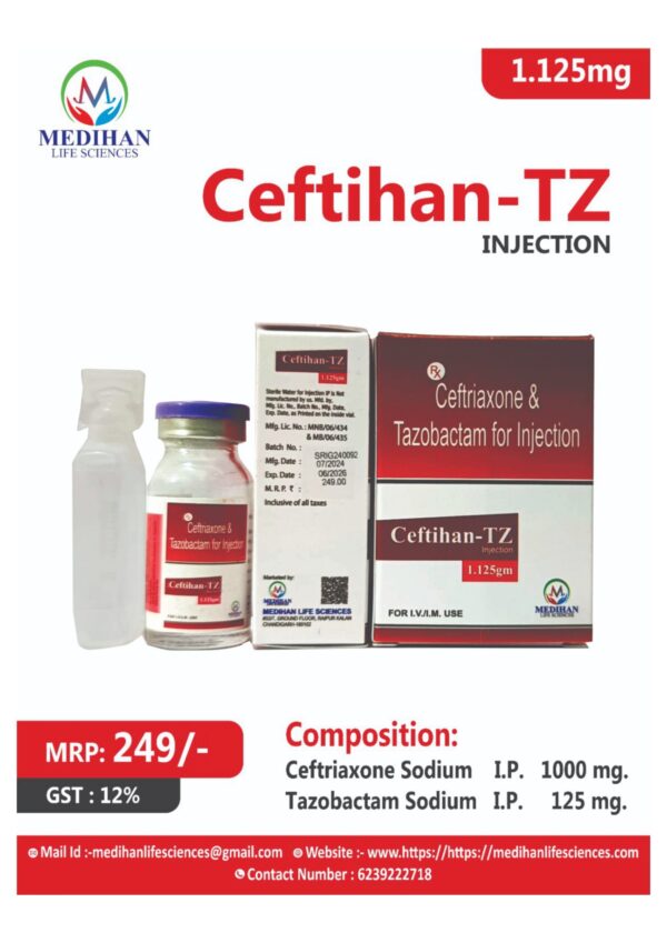 ceftihan tz injection