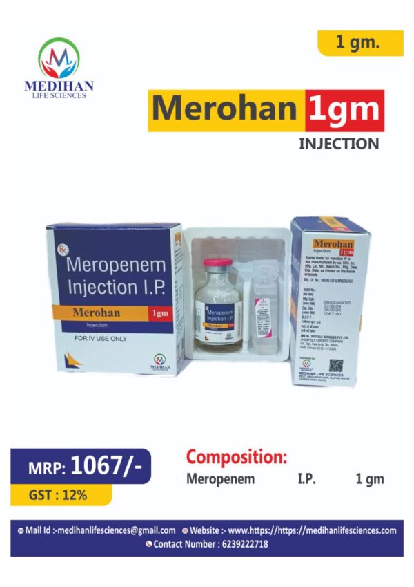 merohan 1gm injection