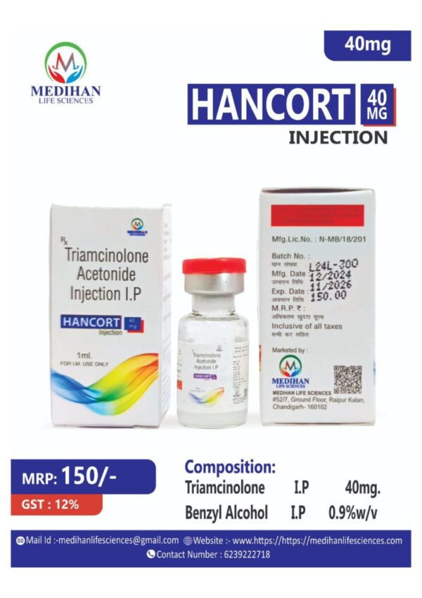 hancort 40 mg injection